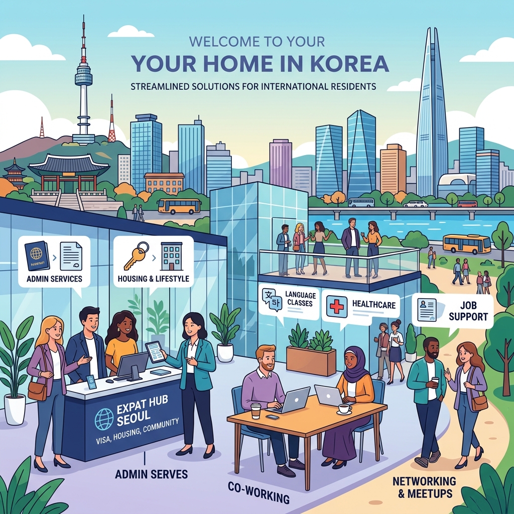 Modern Seoul Skyline