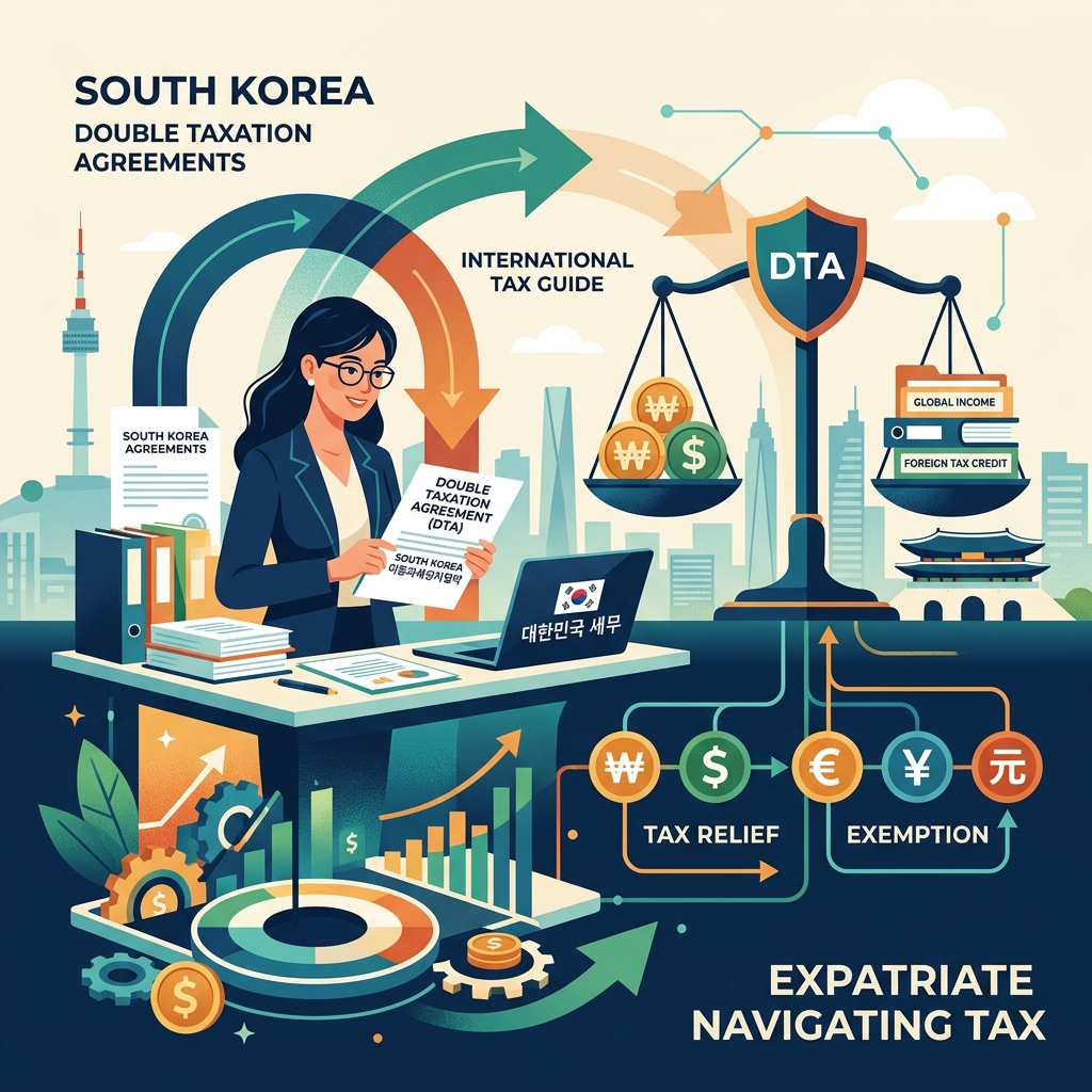 Korea Double Taxation Agreements Explained: How to Avoid Paying Tax Twice (2026 DTA Guide)