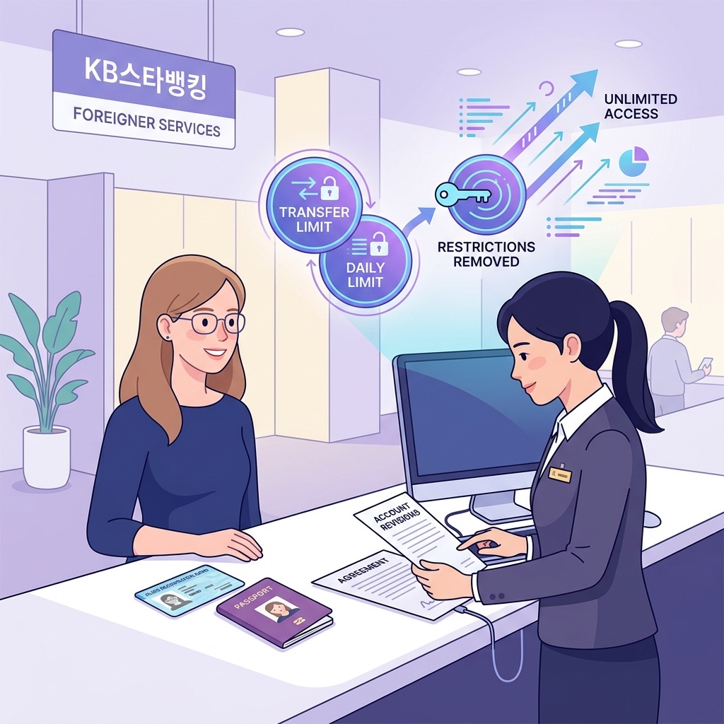 Lifting Banking Limits in Korea: How to Remove the ₩300,000 Daily Cap (2026 Guide)